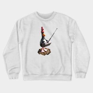 Feathers Mcgraw Remote Control Funny Cute Crewneck Sweatshirt